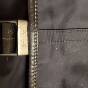 Authentic Coach leather Messenger bag